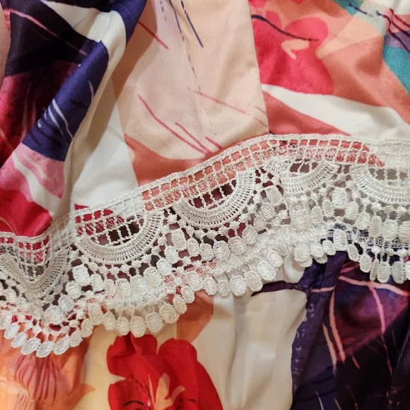 LAISHEN Floral Spaghetti Strap Dress - Picture 2 of 5